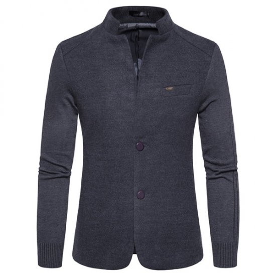 New Spring Casual Men Slim Fit Social Business Jacket - Click Image to Close