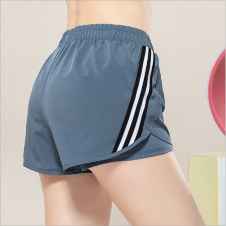 Sports Running Fitness Quick Dry Elastic Waist Shorts Women