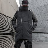 Men's Mid-length Cotton-Padded Clothes Trendy Down Jacket