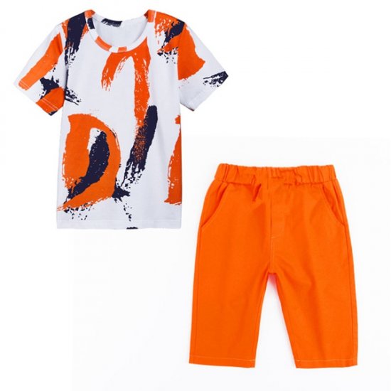 Kids Clothes Summer Outfits Cotton Clothing Casual Suit - Click Image to Close