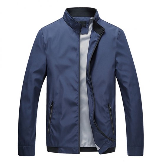 Classic Business Thin Jacket Spring Autumn Male Casual - Click Image to Close